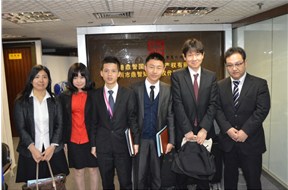 日本梶・须原特许事务所访问我司交流合作